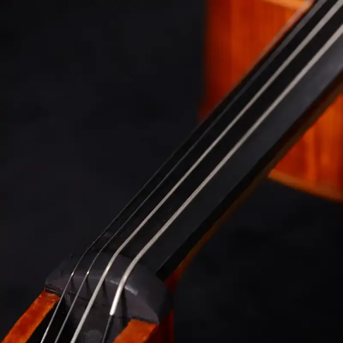 ebony fingerboard cello detail refined touchpoint