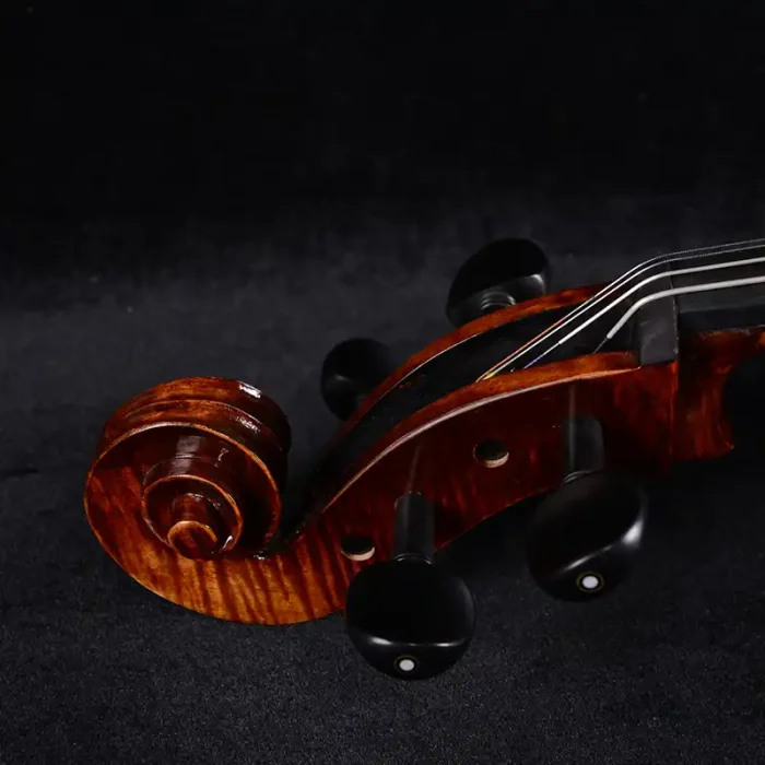 20-year seasoned european maple back cello flamed figure