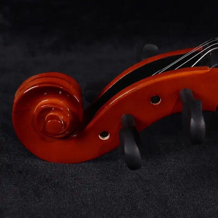 laminated cello back view with stable build