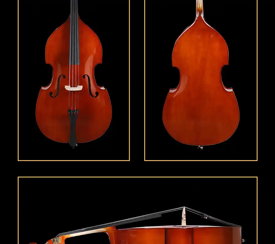 durable hybrid upright bass side profile for rental programs