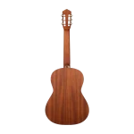 39 inch classical guitar back view, mahogany plywood body, matte finish, wholesale for importers