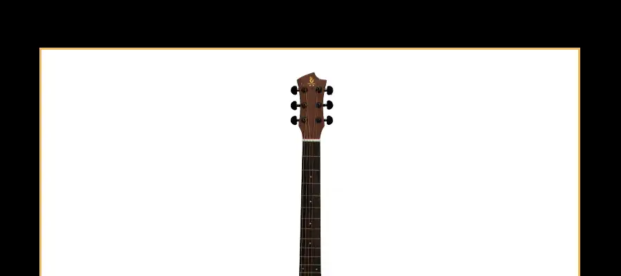 beginner acoustic guitar headstock and tuners detail, importer-ready supply, stable hardware feel