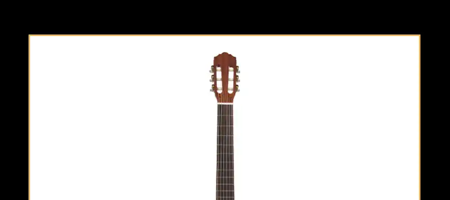 classical guitar headstock and tuning detail, smooth matte finish, reliable factory supply for B2B