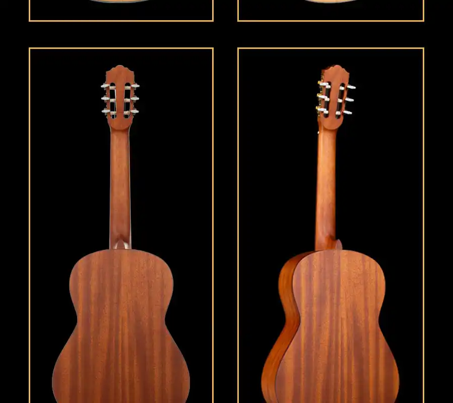 classical guitar bridge detail, rosewood bridge, nylon-string setup, intermediate bulk orders