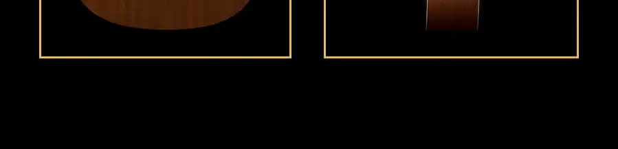 beginner acoustic guitar detail set for OEM branding and packaging, matte natural finish, bulk programs