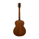 Beginner acoustic guitar back view, mahogany plywood body, OEM/ODM ready for bulk orders and labeling