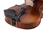 ebony tailpiece and ebony chin rest premium viola close up