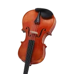 ebony tailpiece and ebony chin rest intermediate viola close up