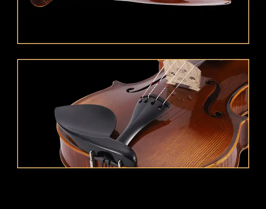 professional viola wholesale side profile setup view