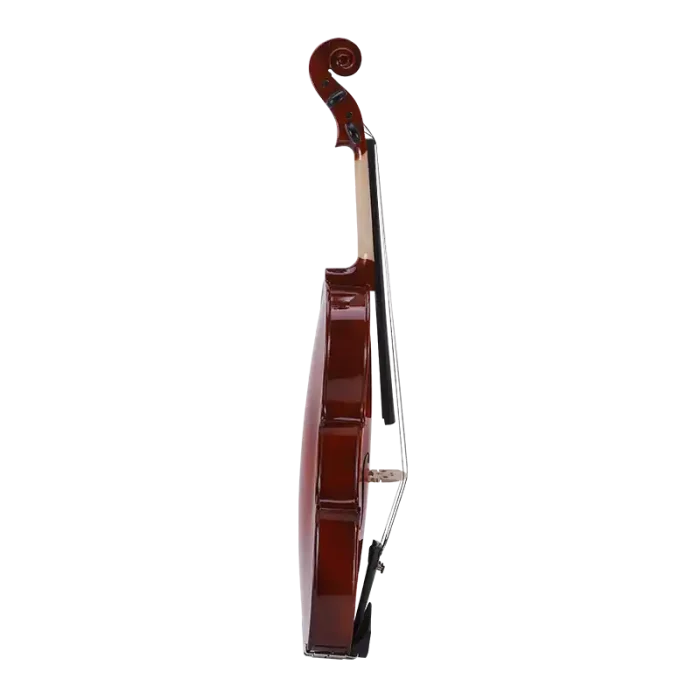 entry level viola spruce top detail close up