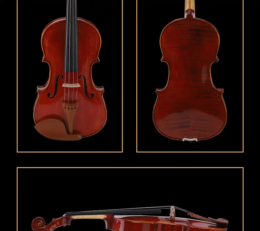 intermediate viola wholesale side profile setup view