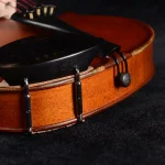 student violin outfit wholesale lv07 scroll and pegbox close-up