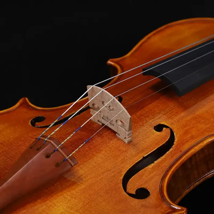 intermediate violin outfit wholesale lv33 ebony fingerboard detail close-up