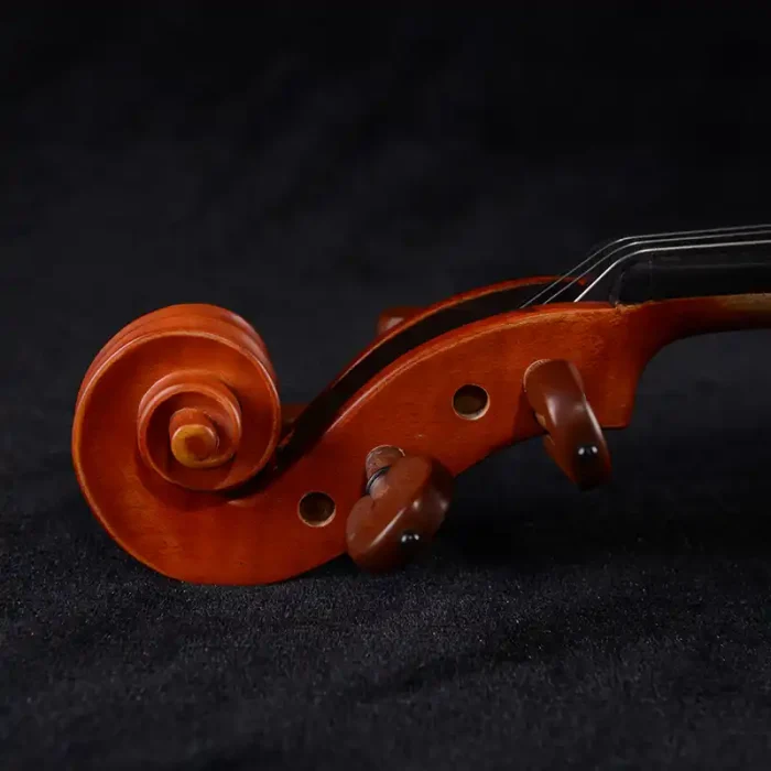 intermediate violin outfit wholesale lv11 maple back and sides subtle figure close-up