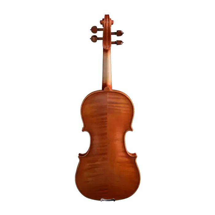 intermediate violin outfit wholesale lv11 back view lightly figured maple