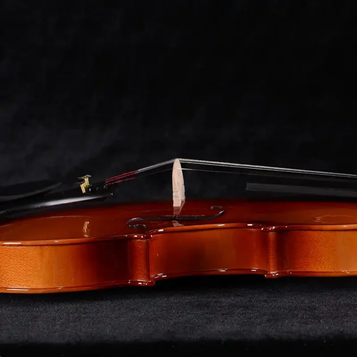 1/4 beginner student violin model lv02 for exporter detail close-up