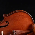 intermediate violin outfit wholesale lv22 chickenwing wood tailpiece detail close-up