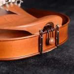 student violin outfit wholesale lv06 scroll and pegbox close-up
