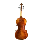 professional violin wholesale European maple back view