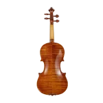 intermediate violin outfit wholesale lv33 back view flamed maple