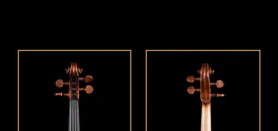 intermediate violin outfit wholesale lv21 jujube chinrest detail close-up