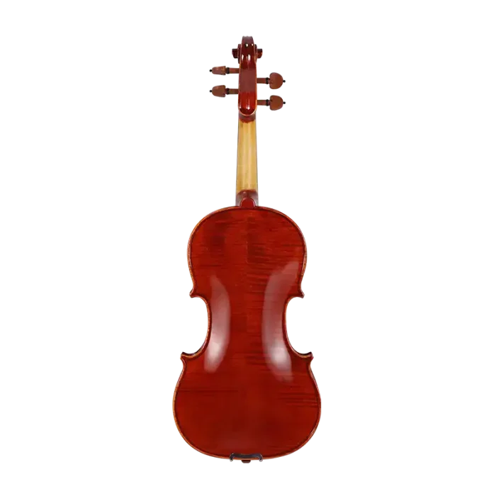 intermediate violin outfit wholesale lv31 back view flamed maple