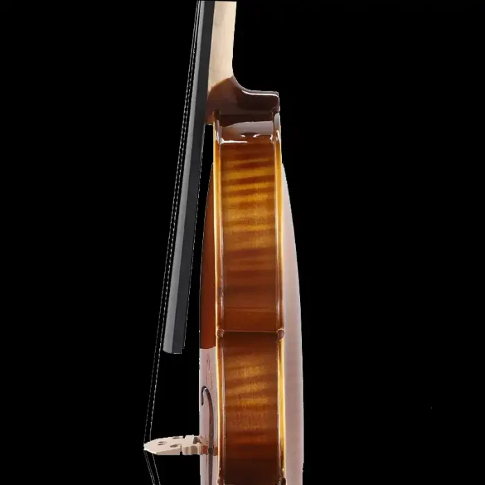 student violin outfit wholesale lv08 maple back and sides decorative finish close-up