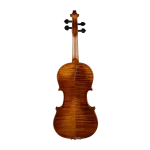 professional violin wholesale European maple back view