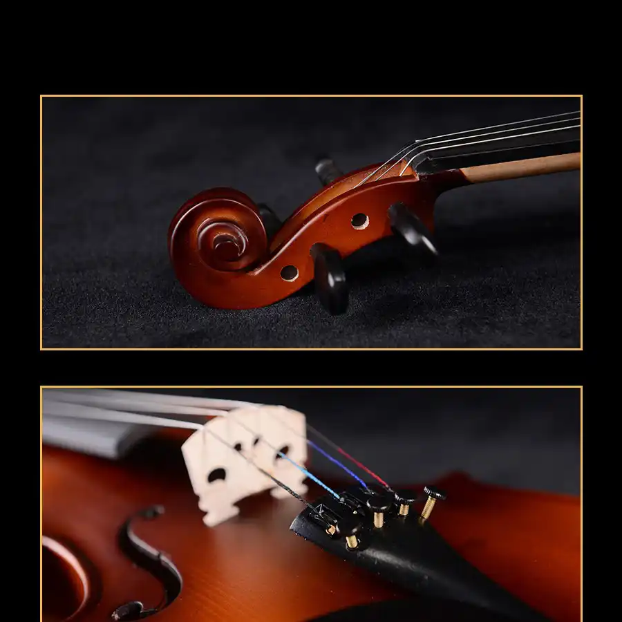 oem odm violin manufacturer lv05 private label area detail