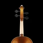 student violin outfit wholesale lv08 back view hand-painted flame figure