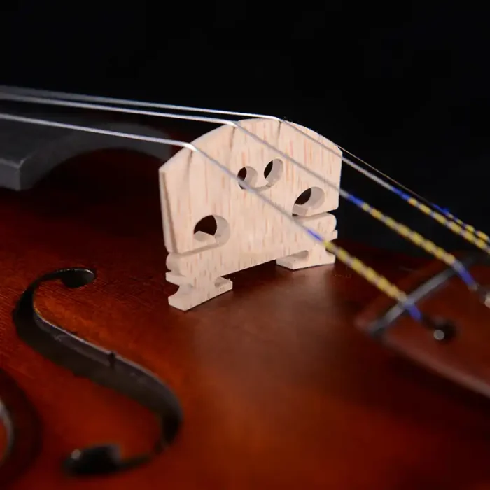 intermediate violin outfit wholesale lv22 ebony fingerboard detail close-up
