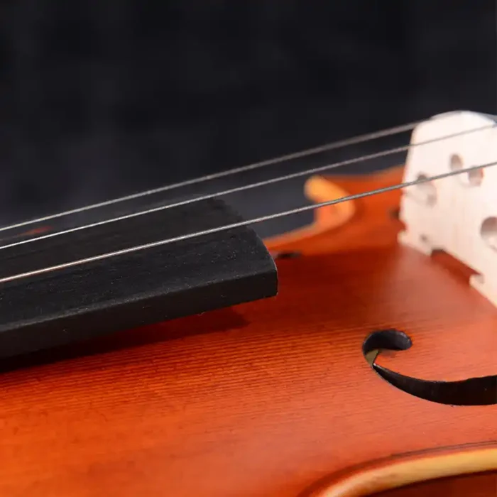 intermediate violin outfit wholesale lv11 jujube pegs pegbox close-up