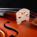 intermediate violin outfit wholesale lv11 ebony fingerboard detail close-up