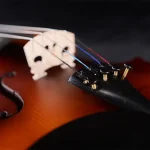 student violin outfit wholesale lv05 scroll and pegbox close-up