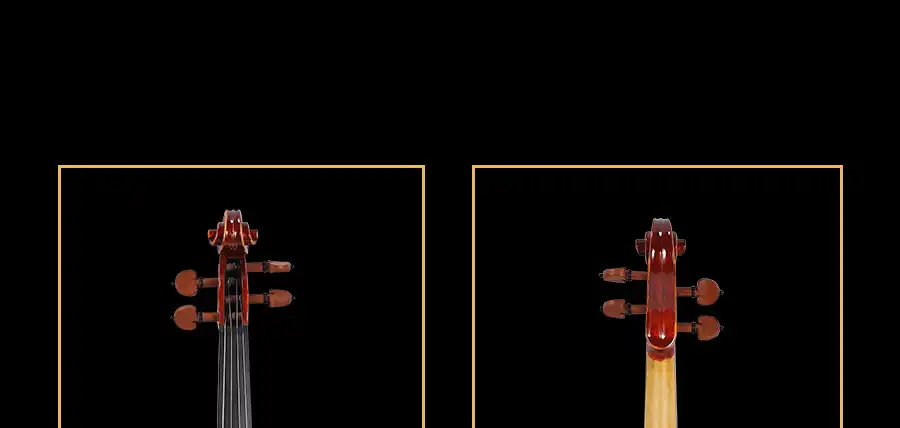 intermediate violin outfit wholesale lv31 jujube chinrest detail close-up
