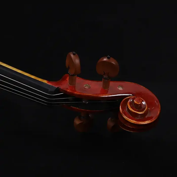 intermediate violin outfit wholesale lv31 flamed maple figure close-up