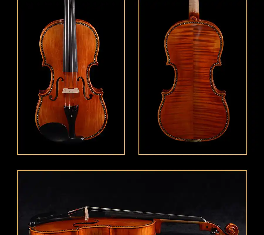 professional violin wholesale LV52 side ribs European maple