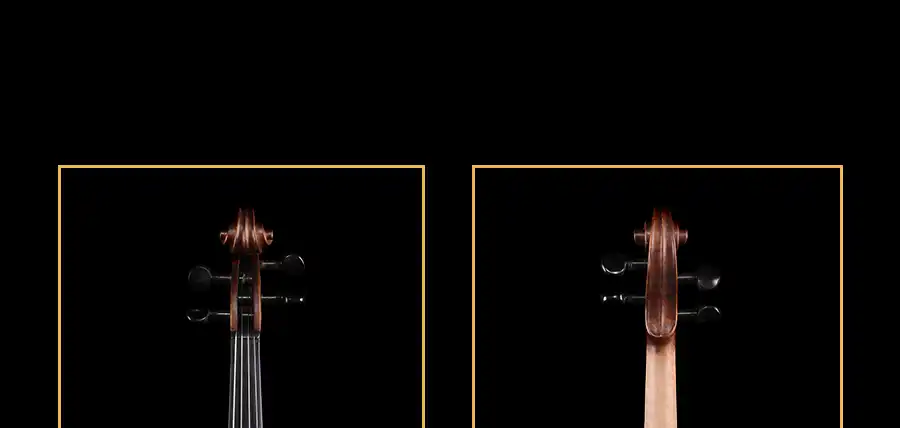 varnish finish texture on flamed maple side close-up