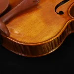 intermediate violin outfit wholesale lv33 jujube pegs pegbox close-up