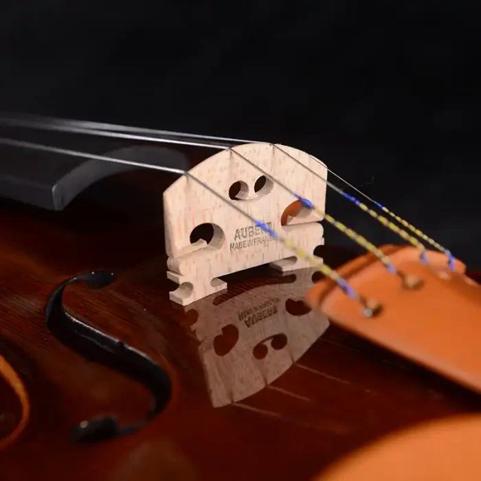 intermediate violin outfit wholesale lv21 ebony fingerboard detail close-up