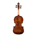 intermediate violin outfit wholesale lv22 back view flamed maple