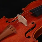 intermediate violin outfit wholesale lv31 ebony fingerboard detail close-up