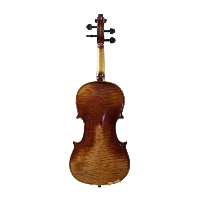 European maple back and sides professional violin wholesale rear view