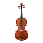 LV11 wholesale intermediate violin outfit front view for factory direct B2B step-up violin supply