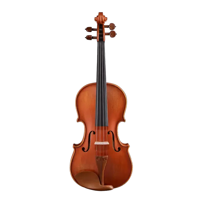 LV11 wholesale intermediate violin outfit front view for factory direct B2B step-up violin supply