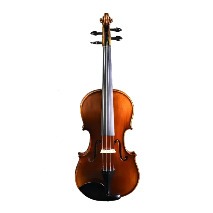 LV53 wholesale professional violin front view with premium spruce top, Sichuan maple and hand-applied spirit varnish