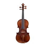 LV06 wholesale student violin outfit front view with ebony fingerboard and jujube fittings for bulk B2B orders